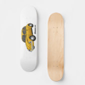 Klassieke cartoon skateboard (Voorkant)