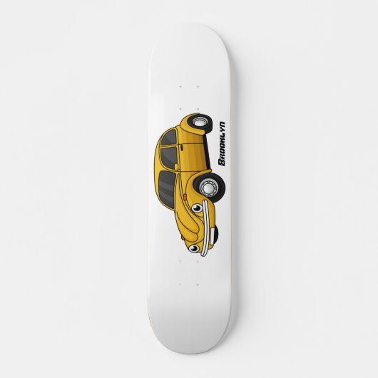 Klassieke cartoon skateboard (Voorkant)