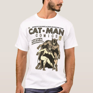 Klassieke Cat-Man Comics T-Shirt