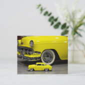 Klassieke Chevrolet 50 jaar Briefkaart (Staand voorkant)