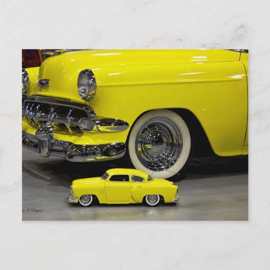 Klassieke Chevrolet 50 jaar Briefkaart (Voorkant)