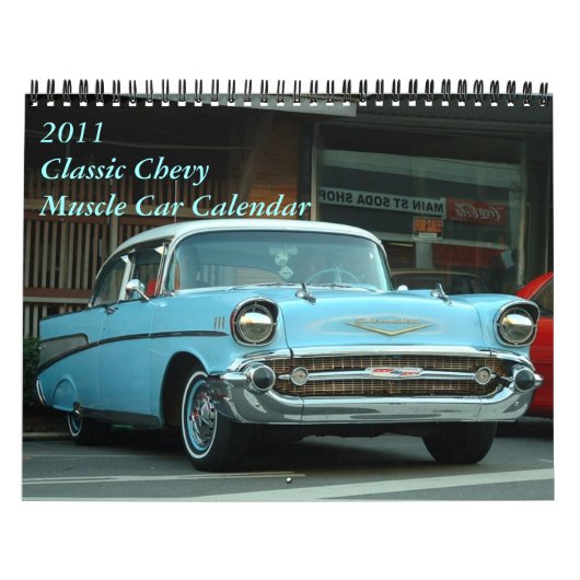Klassieke Chevy Muscle Kalender 2011 (Hoes)