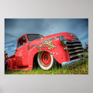Klassieke Chevy Pickup Poster