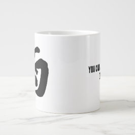 Klassieke Chinese kalligrafie-regen-#001- Extra Grote Beker