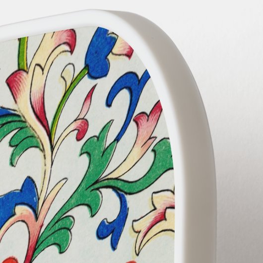 Klassieke Chinoiserie Pickleball Paddle (Links Detail)