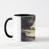 Klassieke Chris Craft Commandant Boats Coffee Mok  (Links)