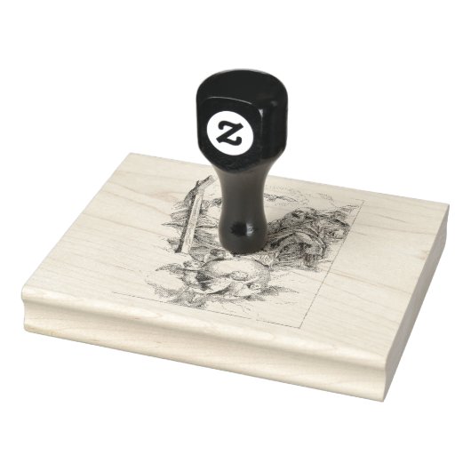 Klassieke Christelijke scène Rubberstempel (Stempel)