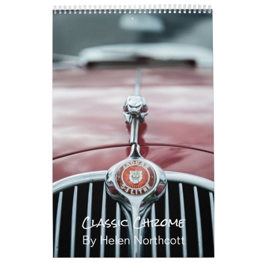 Klassieke Chrome Agenda (A3-medium) Kalender (Hoes)