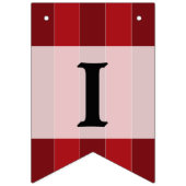 Klassieke Circus Kleur Verjaardagsfeest Vlaggetjes (Derde vlag)