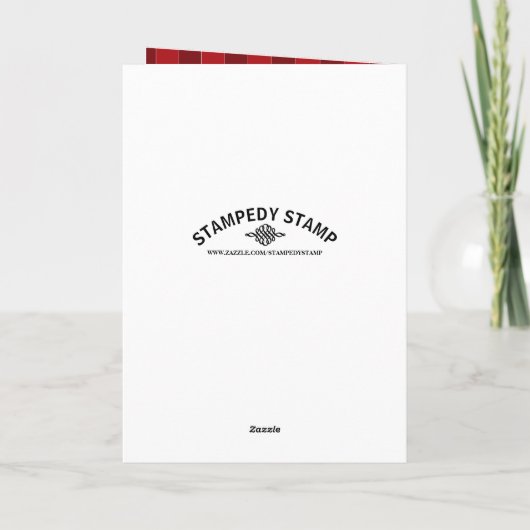 Klassieke Circusposter Verjaardagsfeest Dank Je Bedankkaart (Achterkant)