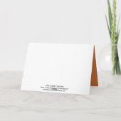 KLASSIEKE COLLAGE | TROUWKAARTJE OM TE BEDANKEN BEDANKKAART (Achterkant)