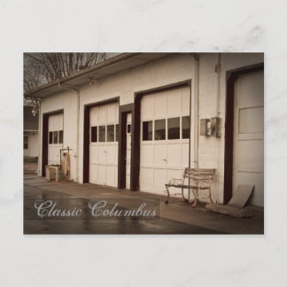 Klassieke Columbus Indiana - Ontdek je locatie Briefkaart