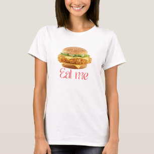 klassieke comfort T-Shirt met zinger Burger Design