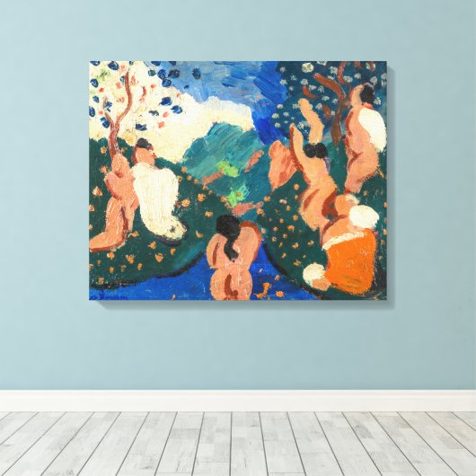 Klassieke compositie Andre Derain | Canvas Afdruk (Insitu (Houten vloer))