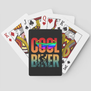 Klassieke Coole Biker Pokerkaarten