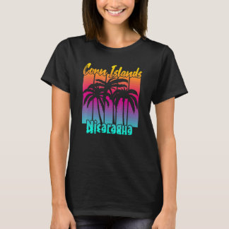 Klassieke Corn Islands Nicaragua T-shirt