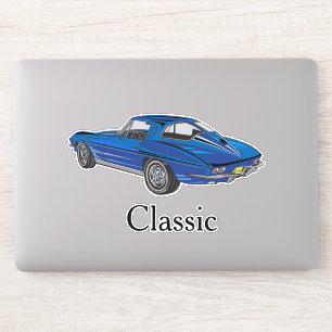 Klassieke Corvette Design Contour Sticker