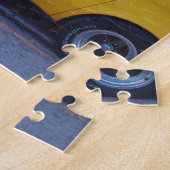 Klassieke Corvette Stingray. Legpuzzel (Zijkant)