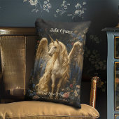 Klassieke Crème Pegasus Eenhoorn Bos Fantasie Kussen