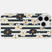 Klassieke Daisy Stripes Case-Mate iPhone Case (Achterkant (horizontaal))