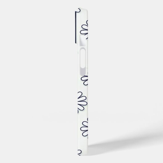 Klassieke Daisy Stripes Case-Mate iPhone Case (Achterkant / Links)