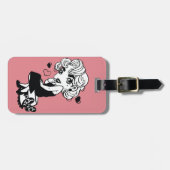 Klassieke dame bagagelabel (Voorkant horizontaal)