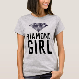 Klassieke Dames T-Shirts DIAMOND GIRL