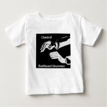 Klassieke dashboarddrummer draag