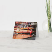 Klassieke de groetkaart van Boten Kaart (Voorkant)