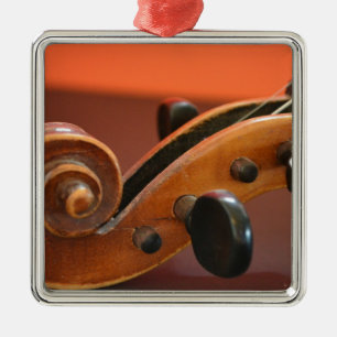 Klassieke de viool stringed muzikaal instrument metalen ornament