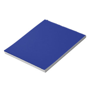 Klassieke Deep Blue Solid kleur Notitieblok