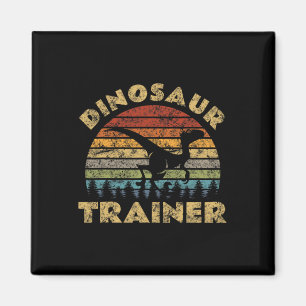 Klassieke Dinosaurus Trainer Halloween Kostuum Ret Magneet
