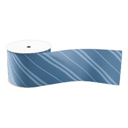 Klassieke, donkerblauwe scholierenschouderenpatroo grosgrain lint
