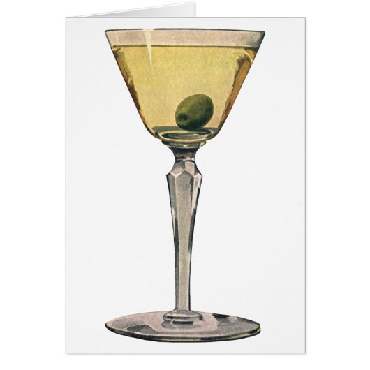Klassieke drankjes, Martini Olijf Cocktail (Voorkant)
