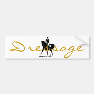 Klassieke dressage 7 bumpersticker