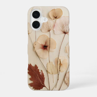 Klassieke droogbloemschikking iPhone 16 hoesje