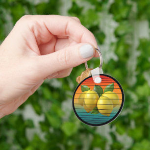 Klassieke druiven vruchten voedsel gezond veganist sleutelhanger