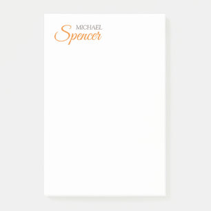 Klassieke Duidelijke Eenvoudige Schone Professione Post-it® Notes