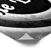 Klassieke eindcrediteringen - B&W Poster (Hoek)