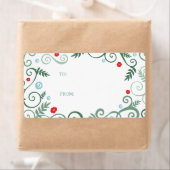 Klassieke Elegance Gift Label Labels (Insitu)