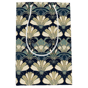 Klassieke elegante 1920s geïnspireerde Art Deco Fa Medium Cadeauzakje