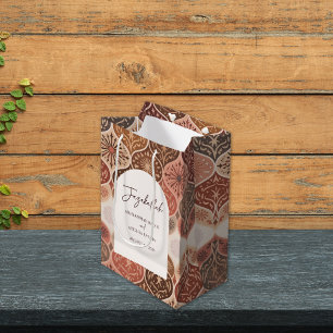 Klassieke Elegante Nikkah Islamitische Trouwkaart  Medium Cadeauzakje