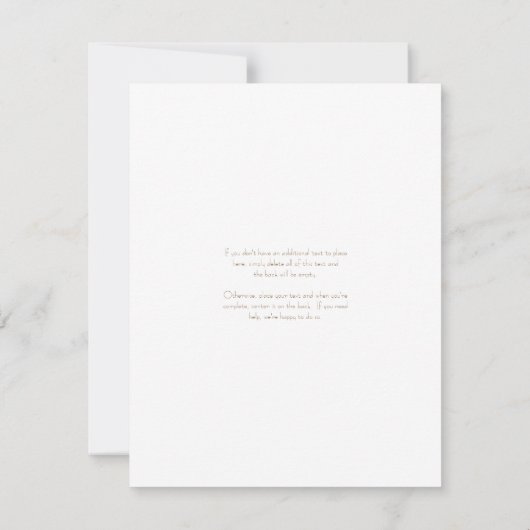 Klassieke Elegante Rode Roos Bloemige Routebeschri Kaart (Achterkant)