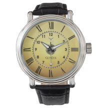 Klassieke Elegante Warme Gouden Tinten Romeinse Ci