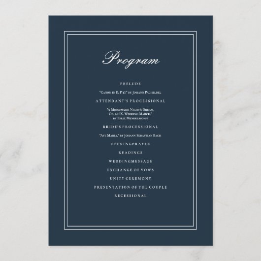 Klassieke en eenvoudige verbondenheid programma (Voorkant)