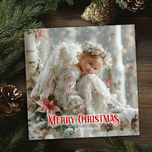 Klassieke engel download Kerst klassieke groet Feestdagenkaart