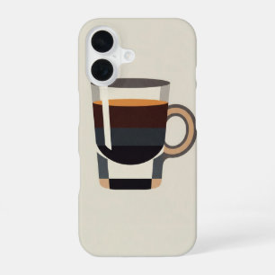 Klassieke espressoshot iPhone 16 hoesje