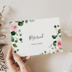 Klassieke Eucalyptus Floral Weddenschap Gereservee