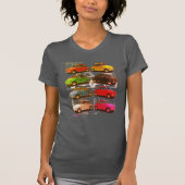 Klassieke Fiat 500-technicus T-shirt (Voorkant)