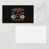 Klassieke fiets visitekaartje (Voorkant / Achterkant)